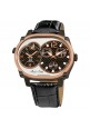 Navigator Dual Time Zone Multifunction Leather JS-29