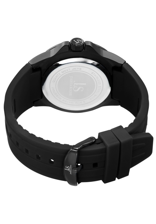 Tracer Milled Bezel Record and Diamond Dial Rubber  JX115